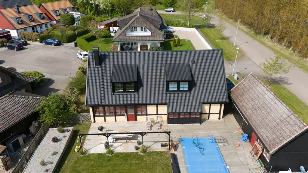 Lerberget betongtak